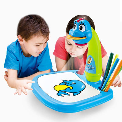 Table de dessin pour enfant avec projecteur d'image