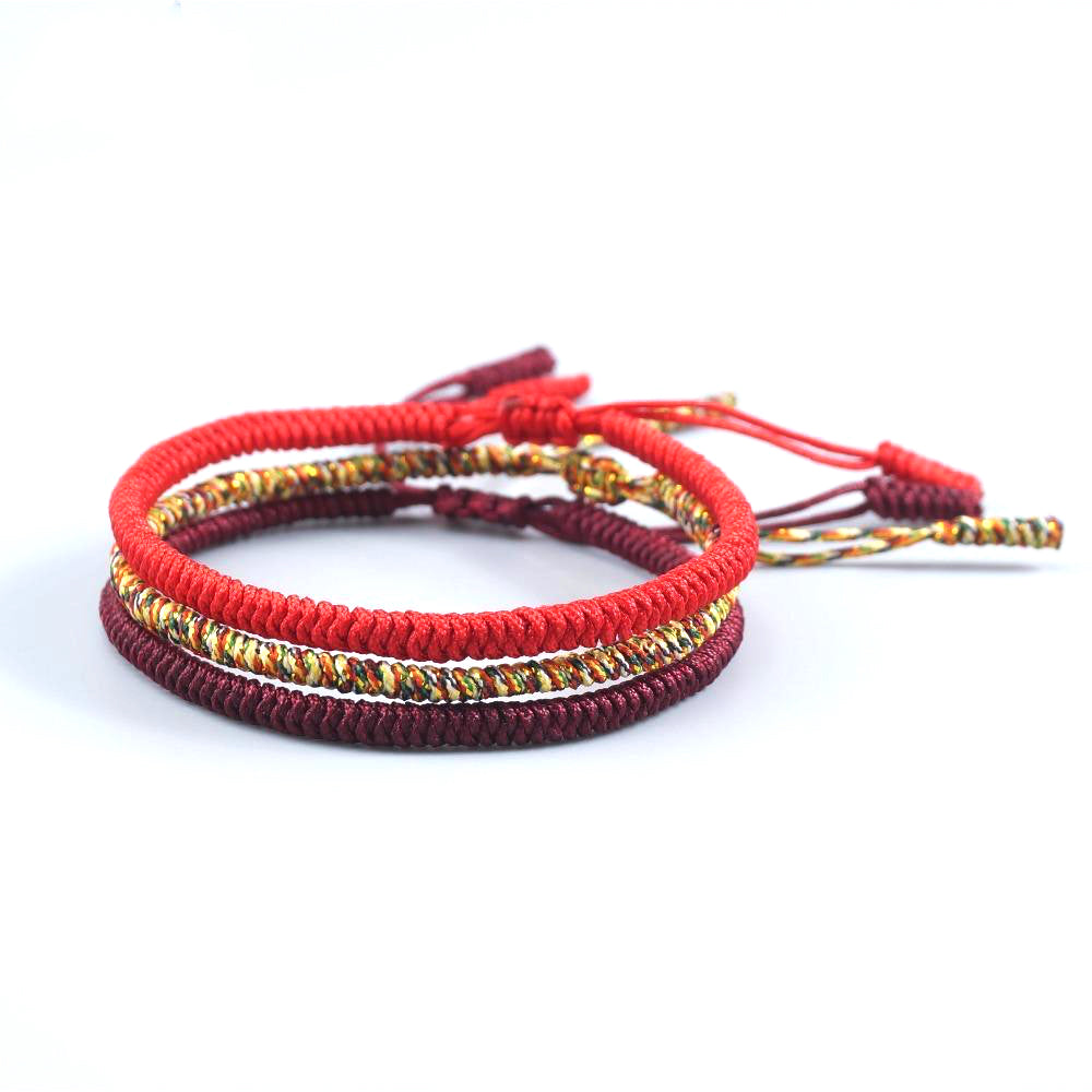 Bracelet bouddhiste tibétain porte-chance